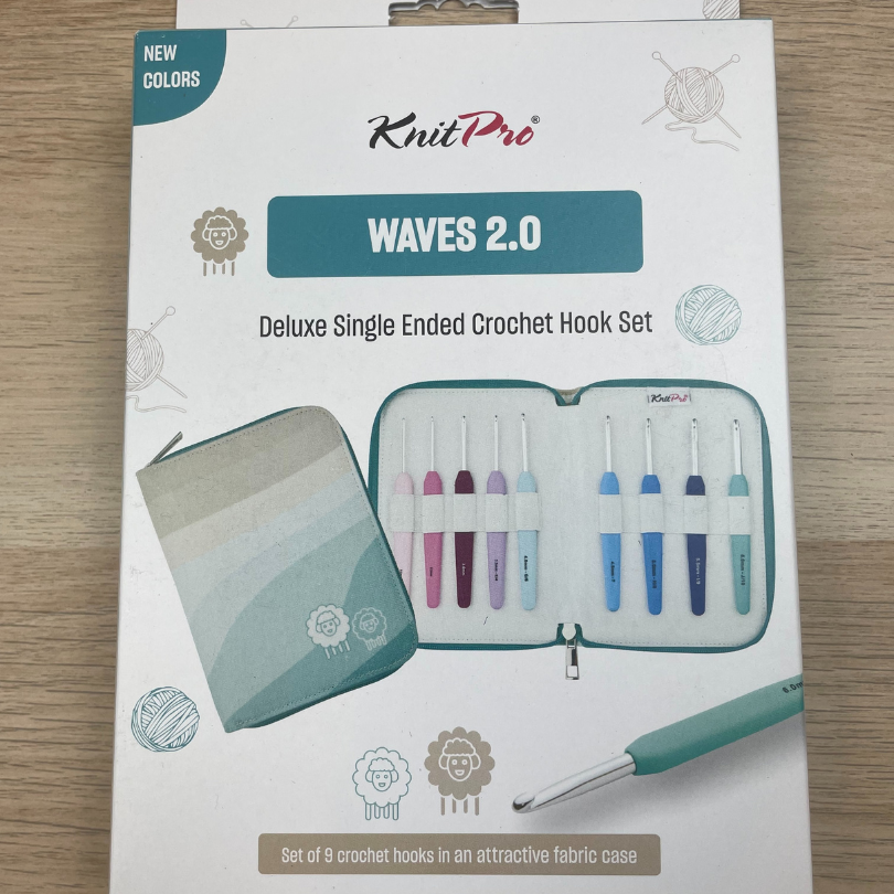 Ensemble de crochets ergonomiques Waves 2.0 KnitPro