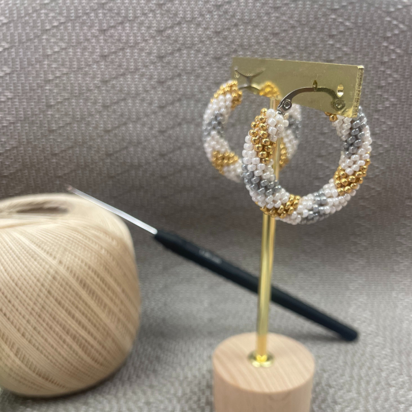 Kit de perles - Créoles Sensation #1