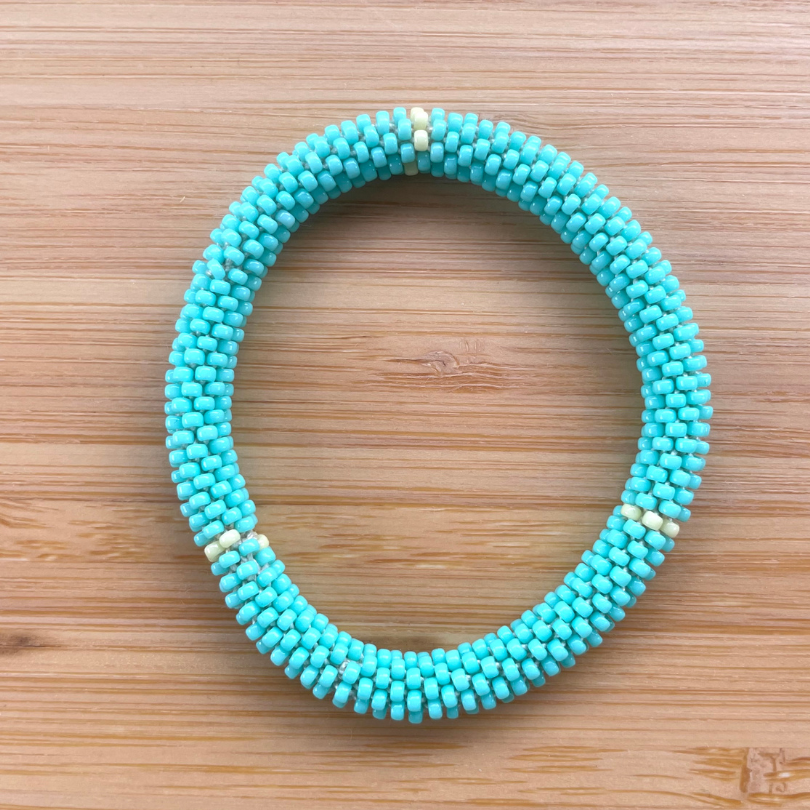 Kit de perles - Bracelet Jonc Papaye #2