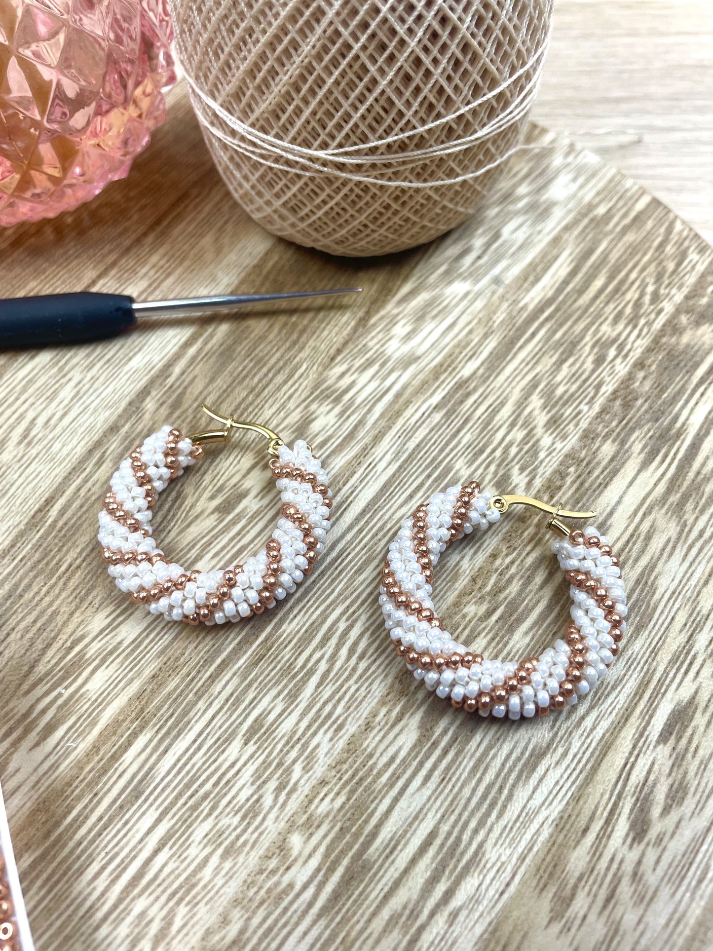 Kit de perles - Créoles Harmonie #1