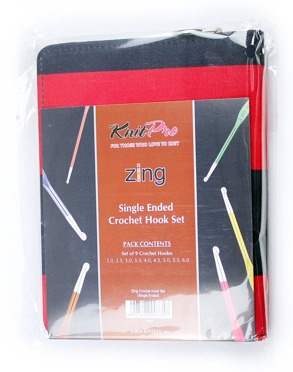 Crochet aluminium couleur 9 mm - Knit Pro Crochet aluminium couleur 9 mm - Knit Pro