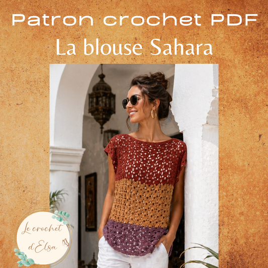 Patron Pdf - La blouse Sahara