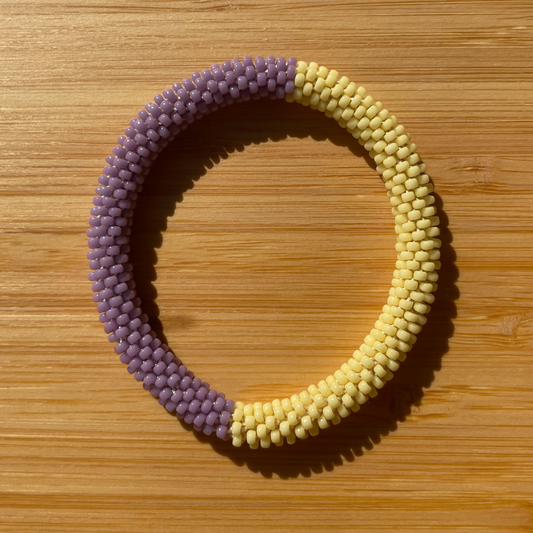 Kit de perles - Bracelet Jonc Papaye #1