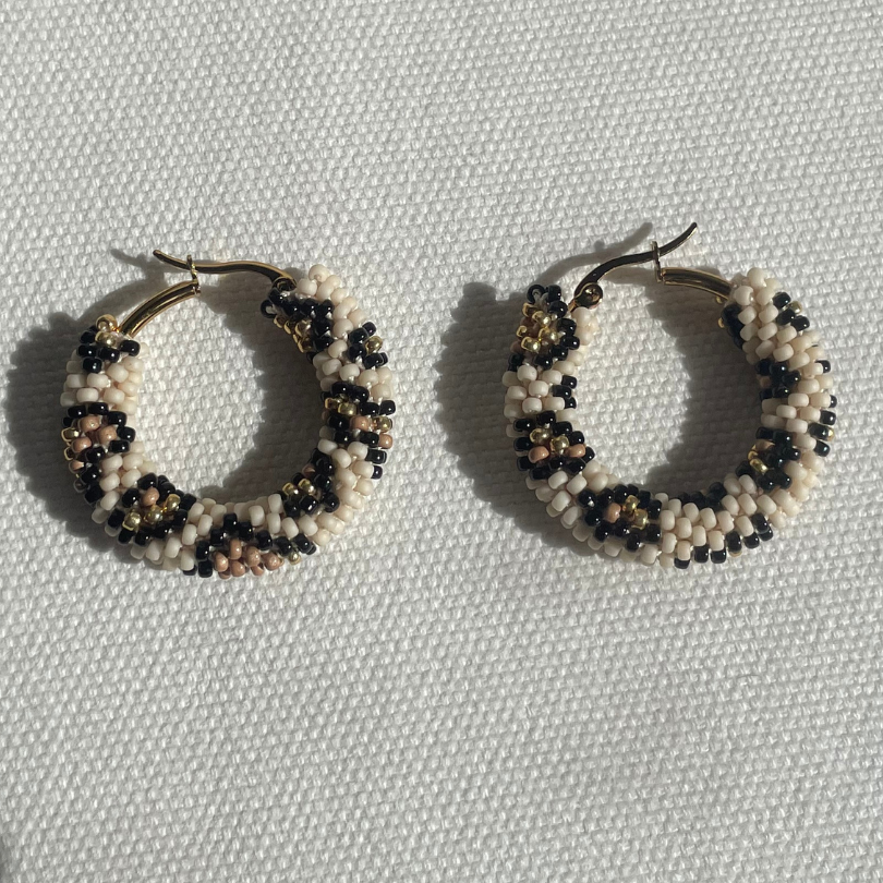 Kit de perles - Créoles Léo