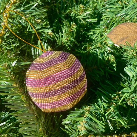 Kit de perles - Boule de Noël # 1 - Noël Romantique