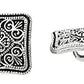 Bouton métal style Argent