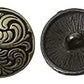 Bouton métal style Bronze
