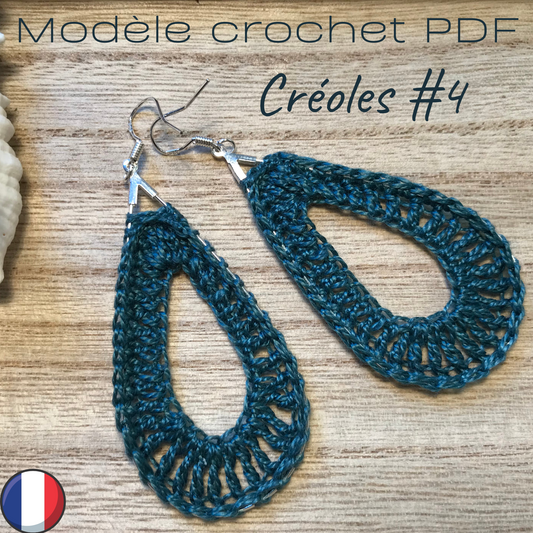 Patron PDF Crochet - Créoles #4