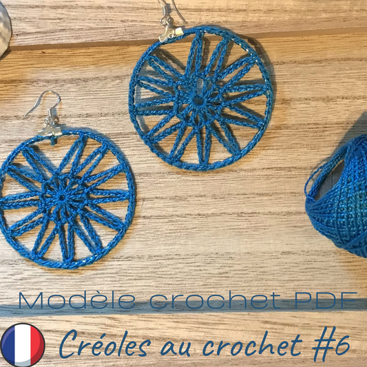 Patron PDF Crochet - Créoles #6