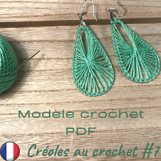 Patron PDF Crochet - Créoles #7