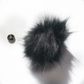 Pompon en fausse fourrure - 10 cm