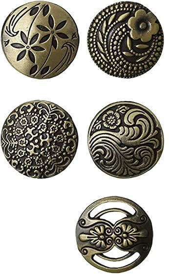 Bouton métal style Bronze